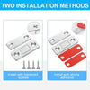 2-Pack LatchnShut Ultra-Slanke Magnetische Deursluiters voor Moeiteloze Sluiting
