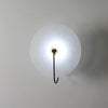Wandgemonteerde LED-lamp in alabasterafwerking