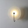 Wandgemonteerde LED-lamp in alabasterafwerking