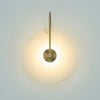 Wandgemonteerde LED-lamp in alabasterafwerking