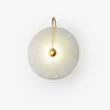 Wandgemonteerde LED-lamp in alabasterafwerking
