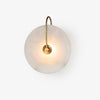 Wandgemonteerde LED-lamp in alabasterafwerking