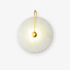 Wandgemonteerde LED-lamp in alabasterafwerking