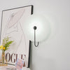 Wandgemonteerde LED-lamp in alabasterafwerking