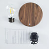 Drijvende LED Gloeilamp - Creatieve Magnetische Levitatie Nachtlamp voor Woondecoratie en Unieke Verjaardagscadeaus