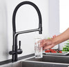 PureFlow Duo Keukenkranen met Dubbele Uitgang en Waterfiltratie