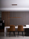 Rechthoekige Houten Hanglamp