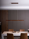 Rechthoekige Houten Hanglamp