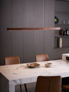Rechthoekige Houten Hanglamp