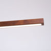 Rechthoekige Houten Hanglamp