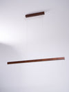 Rechthoekige Houten Hanglamp