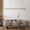 Rechthoekige Houten Hanglamp