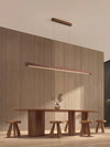 Rechthoekige Houten Hanglamp