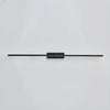Lineaire Wandlamp met Metalen Frame Spiegel