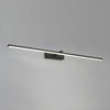 Lineaire Wandlamp met Metalen Frame Spiegel