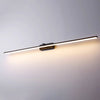 Lineaire Wandlamp met Metalen Frame Spiegel