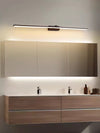 Lineaire Wandlamp met Metalen Frame Spiegel