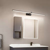 Lineaire Wandlamp met Metalen Frame Spiegel