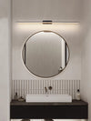 Lineaire Wandlamp met Metalen Frame Spiegel