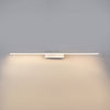 Lineaire Wandlamp met Metalen Frame Spiegel