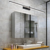 Lineaire Wandlamp met Metalen Frame Spiegel