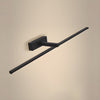Lineaire Wandlamp met Metalen Frame Spiegel