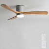 Scandinavische Houten Plafondventilator Licht 42" / 48"