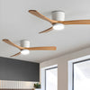Scandinavische Houten Plafondventilator Licht 42" / 48"