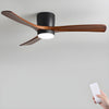 Scandinavische Houten Plafondventilator Licht 42" / 48"