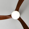 Scandinavische Houten Plafondventilator Licht 42" / 48"