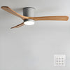 Scandinavische Houten Plafondventilator Licht 42" / 48"