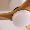Scandinavische Houten Plafondventilator Licht 42" / 48"