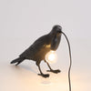 Raven-geïnspireerde hars tafellamp