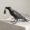 Raven-geïnspireerde hars tafellamp