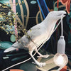 Raven-geïnspireerde hars tafellamp