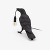 Raven-geïnspireerde hars tafellamp