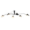 Serge Mouille Model A Plafondlamp