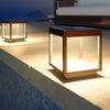Buitengewone Vierkante Frame Paal Lamp
