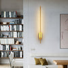Metalen Wandlamp in Stokvorm