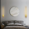Metalen Wandlamp in Stokvorm