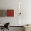 Metalen Wandlamp in Stokvorm
