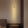 Metalen Wandlamp in Stokvorm