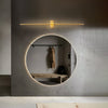 Metalen Wandlamp in Stokvorm