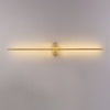Metalen Wandlamp in Stokvorm