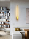 Metalen Wandlamp in Stokvorm