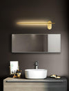 Metalen Wandlamp in Stokvorm