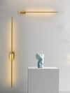 Metalen Wandlamp in Stokvorm