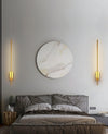 Metalen Wandlamp in Stokvorm