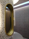Metalen Wandlamp in Stokvorm