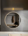 Metalen Wandlamp in Stokvorm